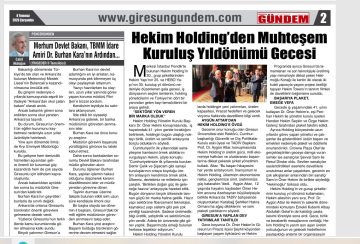 Giresun Gündem Gazetesi