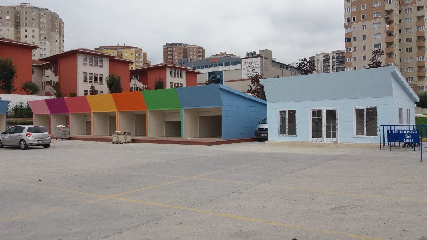 Prefabrik Pazar Yeri